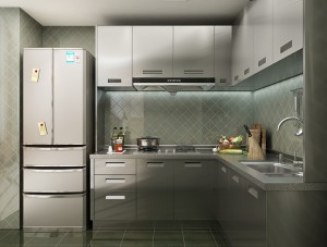 Stainless Steel Kitchen Pantry Cabinet